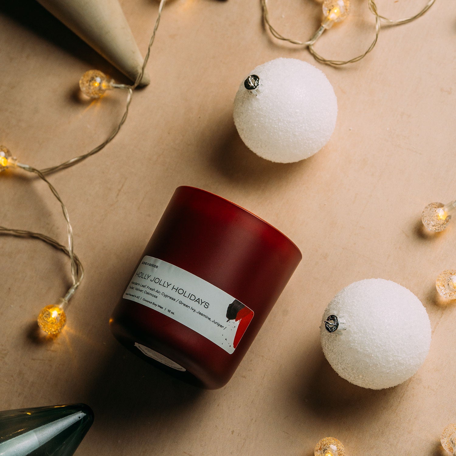 Holly Jolly Holidays 12oz candle.