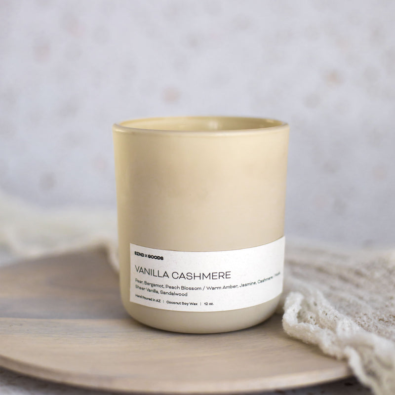 Vanilla Cashmere Wooden Wick Candle